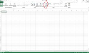 Ahnenforschung Tobolka Excel Fenster fixieren